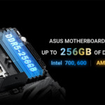 ASUS、最大256GBのDDR5メモリ容量に対応