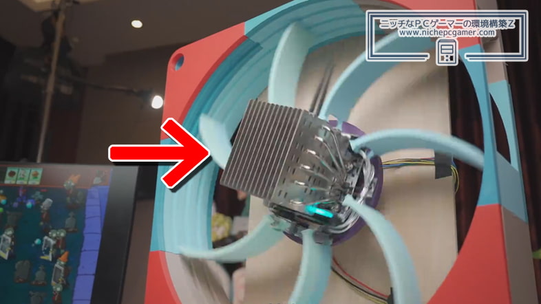 PC自体を回転させると冷えるの？