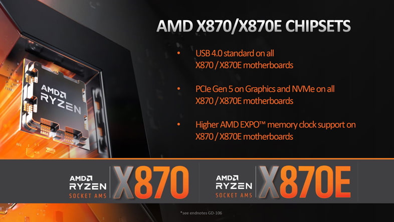 AMD X870E / X870マザーボード