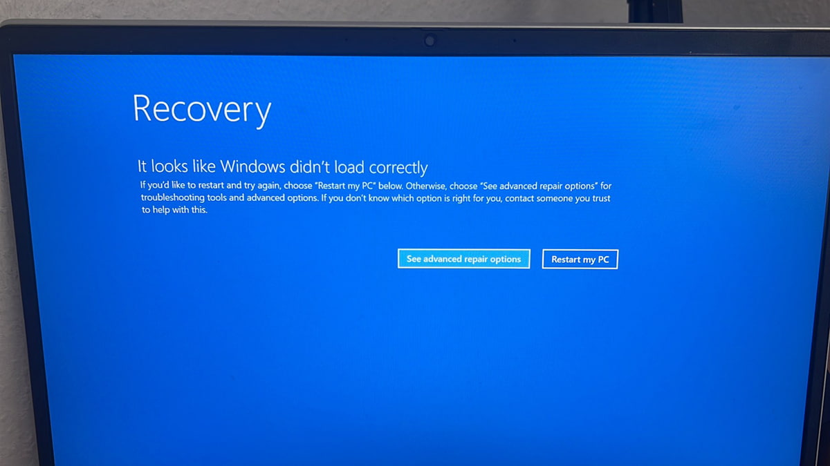 ブルースクリーンエラー(BSoD)