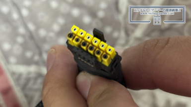 16ピン変換ケーブルが焼損