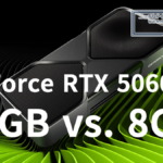 GeForce RTX 5060 Ti 16GB vs. 8GB