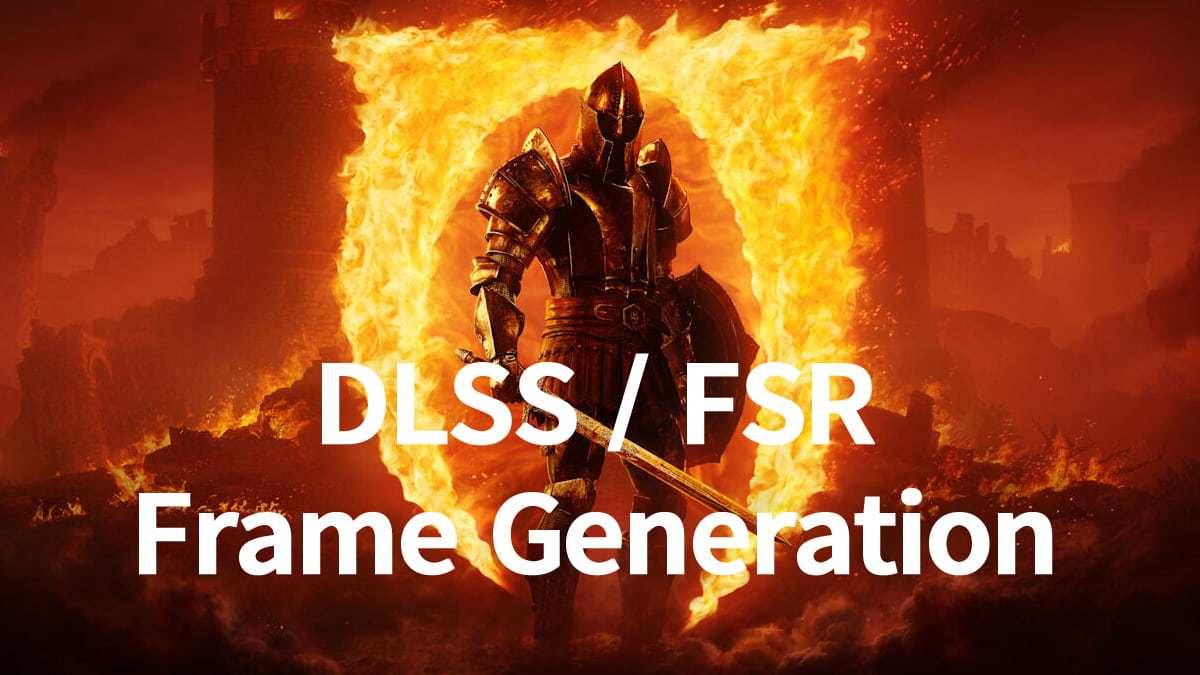 『The Elder Scrolls IV: Oblivion Remastered』DLSS / FSR Frame Generation有効時の各種ベンチマーク