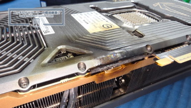発火したGeForce RTX 5090