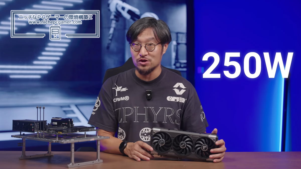 ASUSがグラボとマザーボードを魔改造。PCIeから250W給電可能に