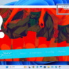 一部PCゲームのムービーシーン(動画)が赤くなる不具合