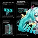 初音ミク コラボPCパーツ『ROG x Hatsune Miku』