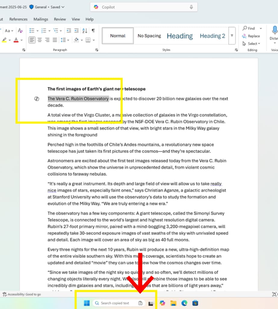 Windows11『Copy & Search』機能
