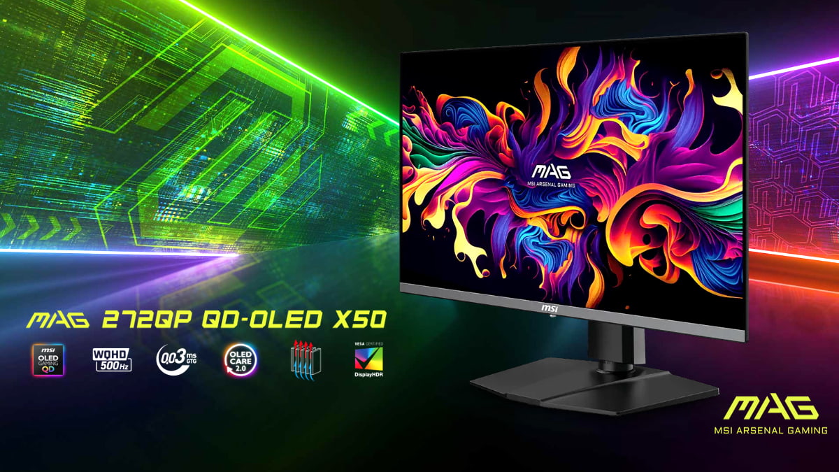 MSI MAG 272QP QD-OLED X50