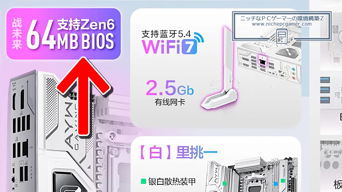 AM5マザーボードはZen 6 Ryzen対応確定