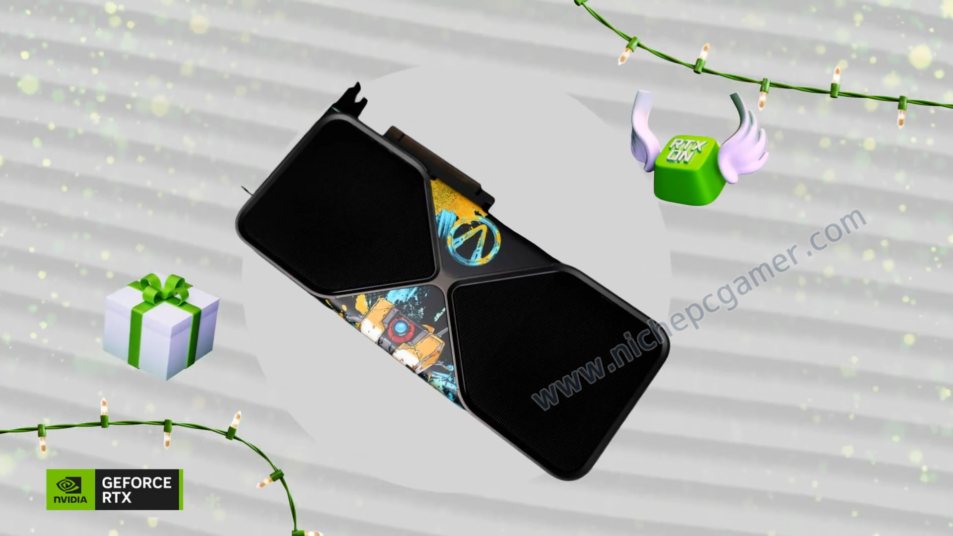 GeForce RTX 5090 FE ボーダーランズ クラッププラップモデル