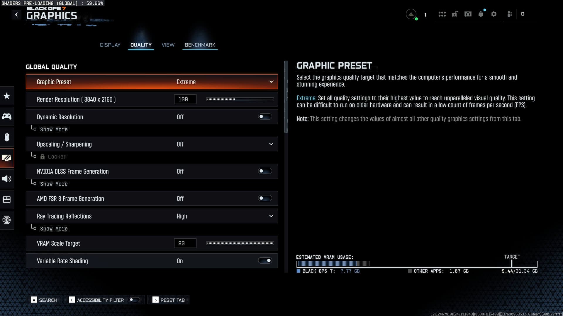 Call of Duty: Black Ops 7 画質設定