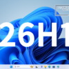 Windows11 26H1