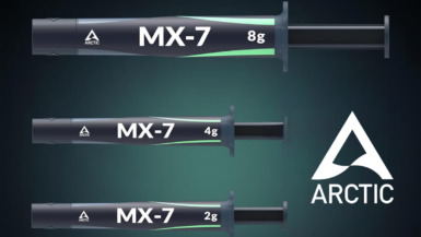 ARCTIC、MX-7を発表・発売!サーマルペースト(グリス)新製品。曰く「究極性能」。MX-6やMX-4との温度差は ARCTIC MX-7