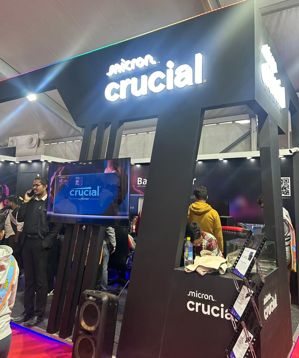 Delhi Comic Con: Crucialブース