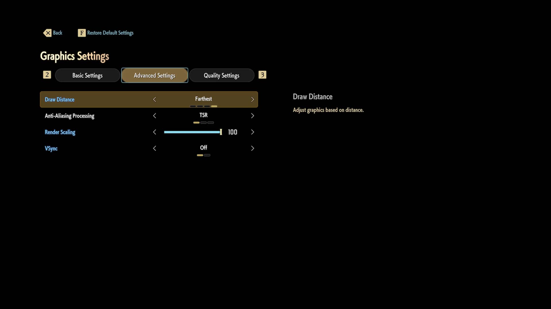 CODE VEIN II 画質設定
