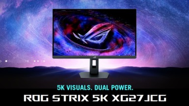 ASUSから超高解像度5K 180Hzゲーミングモニター。WQHD 330Hz切り替えにも対応。『ROG Strix 5K XG27JCG』予約受付開始 ASUS ROG Strix 5K XG27JCG