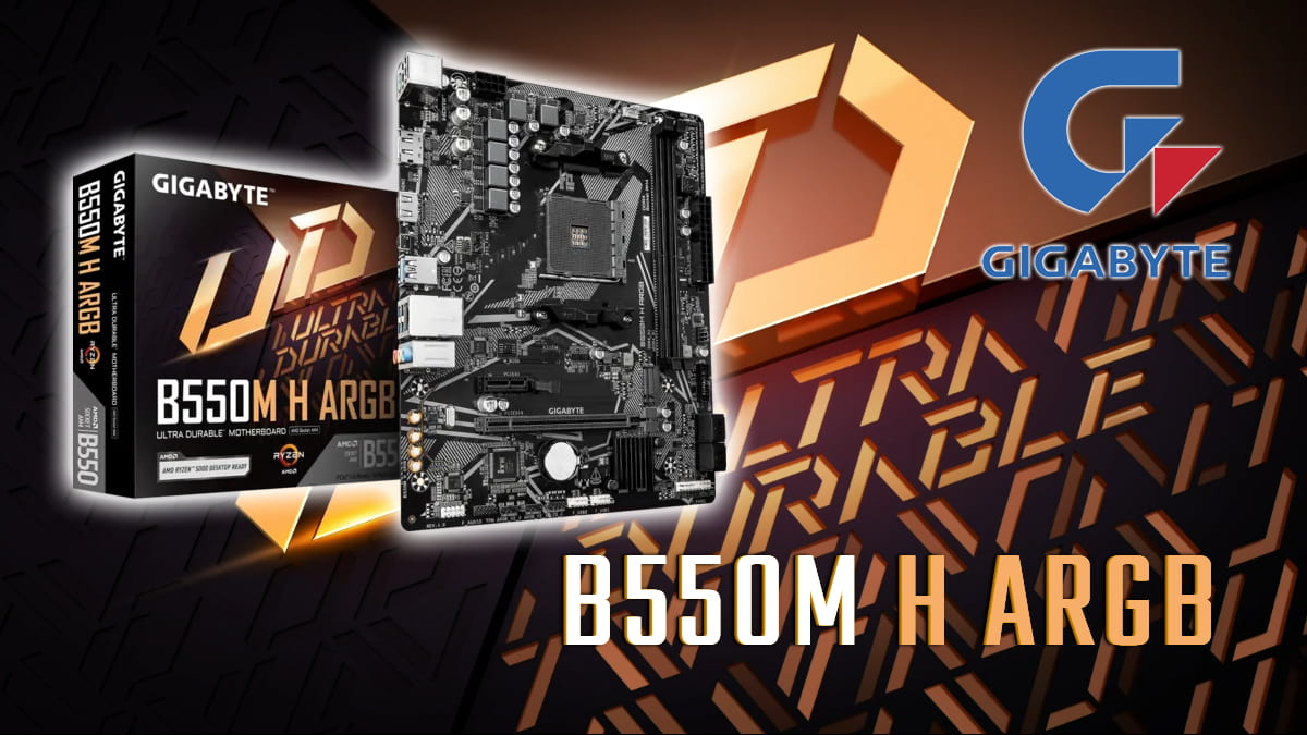 Gigabyte B550M H ARGB