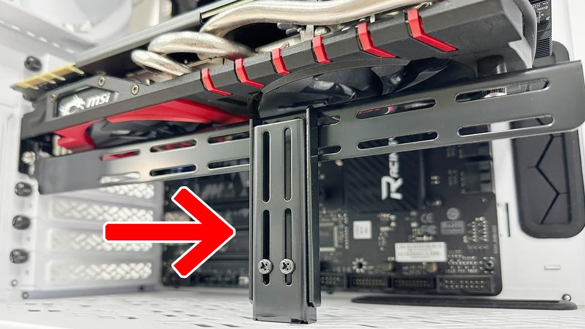 『VGAサポートステイPCI 突っ張り式』シリーズ