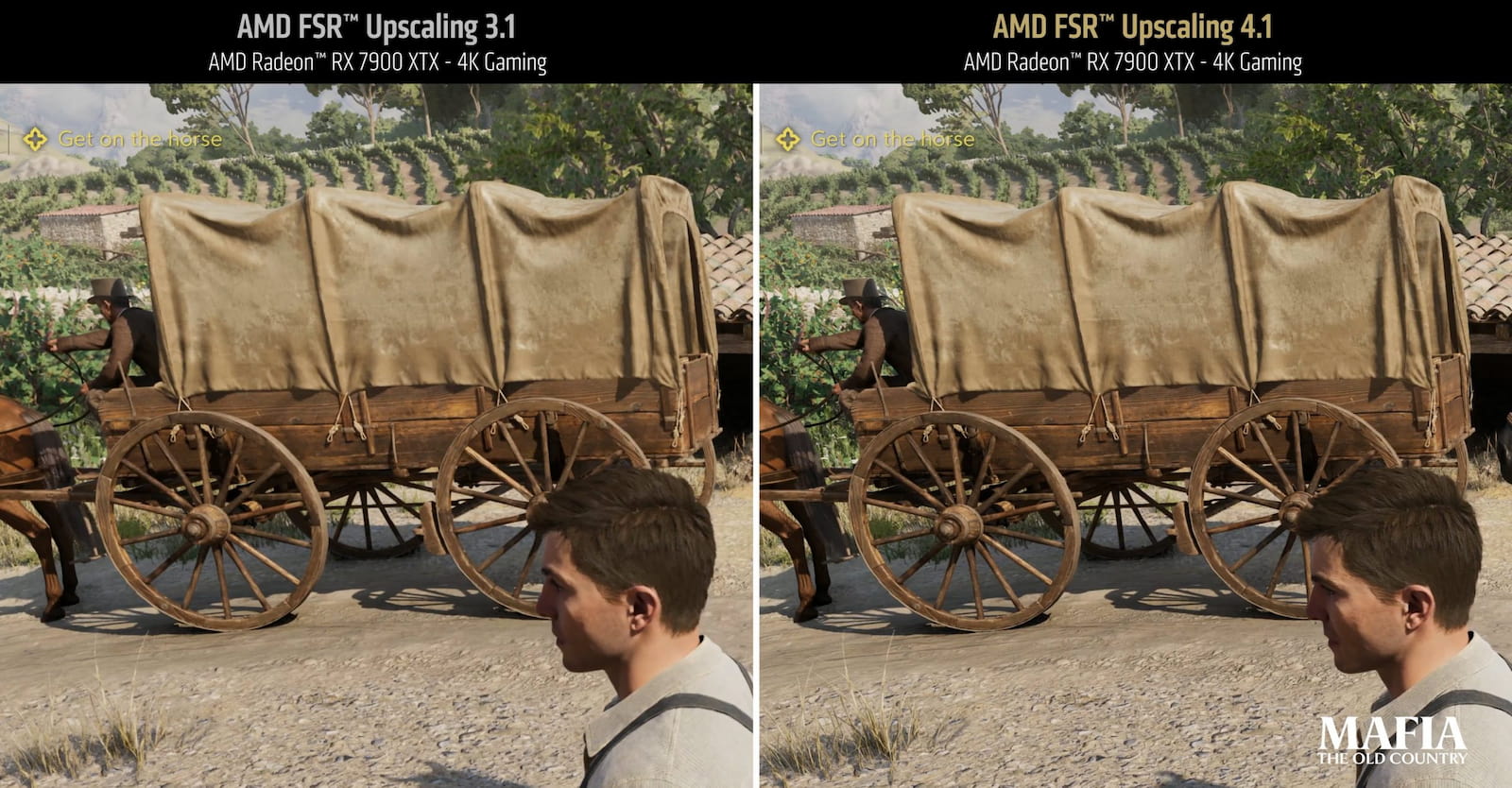 Radeon RX 7900 XTX: FSR Upscaling 3.1 vs. FSR Upscaling 4.1