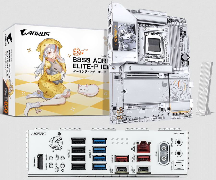 Gigabyte B850 AORUS ELITE-P ICE