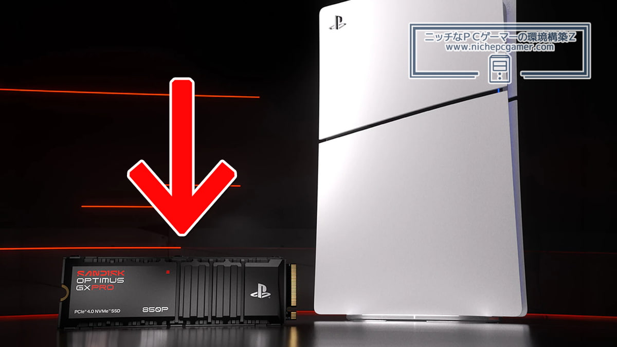 Sandisk Optimus GX PRO 850P NVMe SSD for PS5 consoles