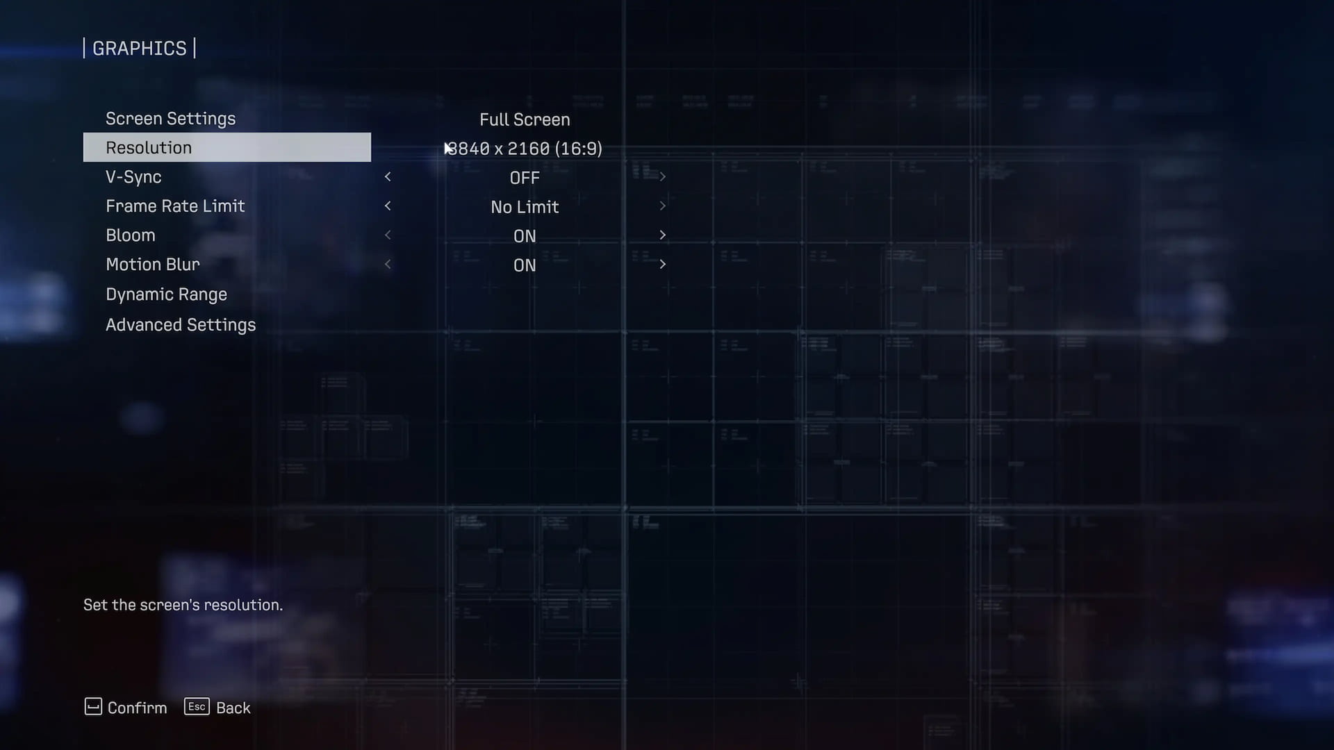 ACE COMBAT 8: WINGS OF THEVE 画質設定
