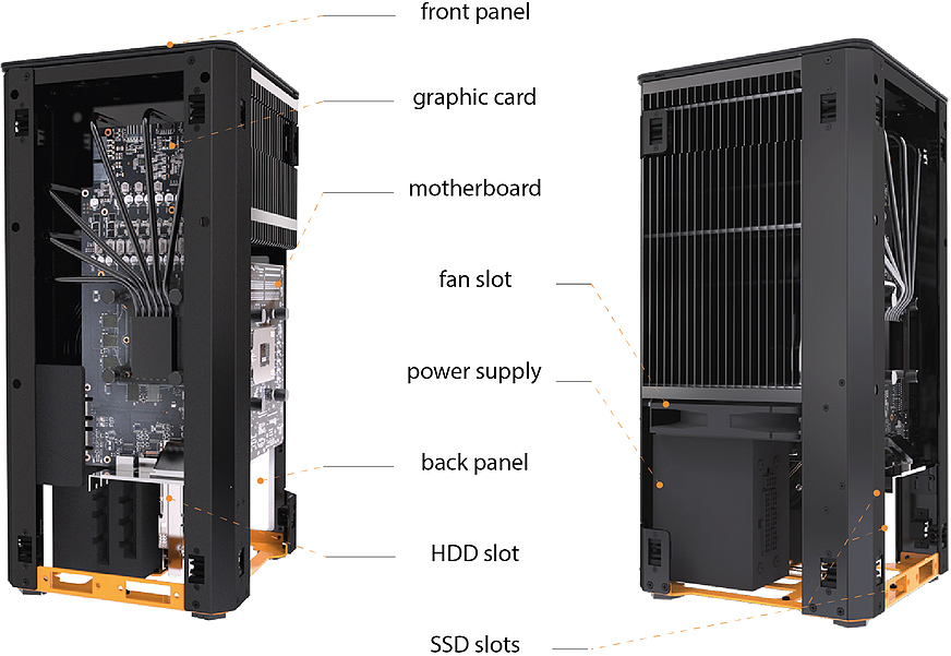 ケース 3kgの超大型クーラー搭載ファンレス対応ケース The First ニッチなpcゲーマーの環境構築z