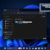 Windows11 ダークモード ファイルエクスプローラー